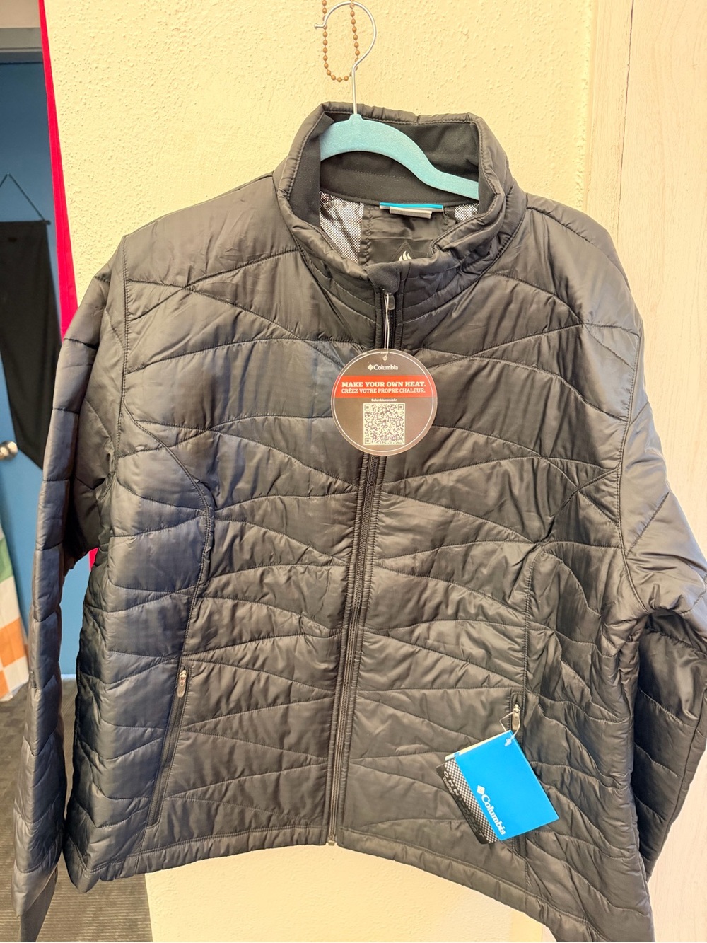 Columbia Black Quilted Women's Puffer Jacket